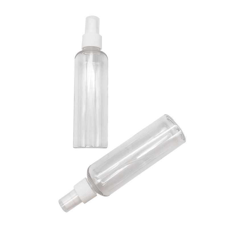 Transparente runde Schultersprühflasche